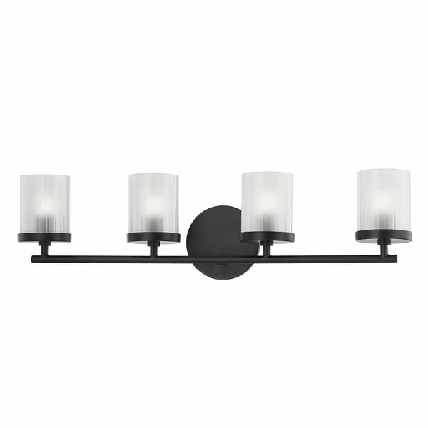 Mitzi 4 Light Bath Bracket H239304-sBK